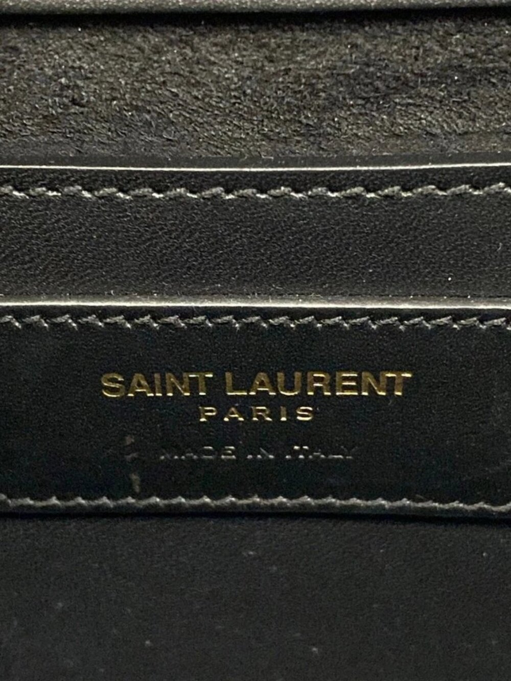 SAINT LAURENT PARIS Kate Small 354120 Black Leather Shoulder Bag - Picture 15 of 15